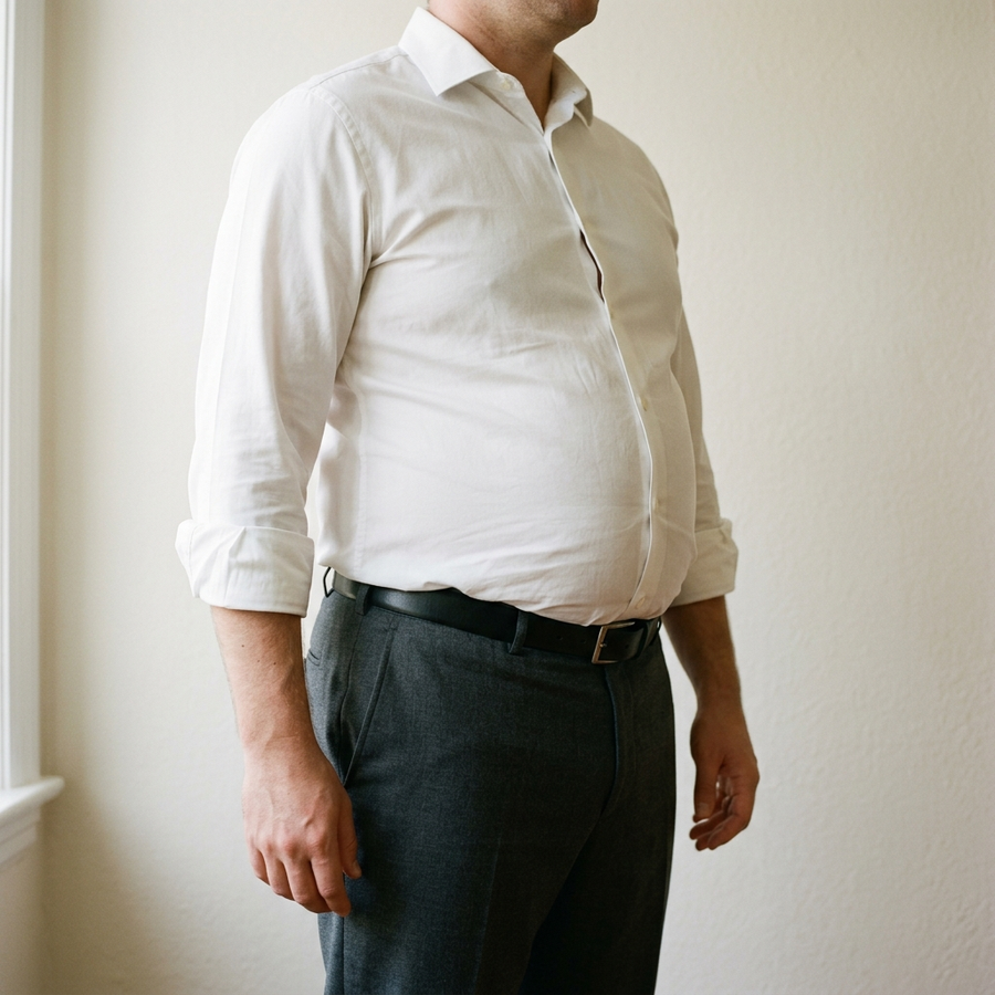 Before wearing Aethon compression undershirt